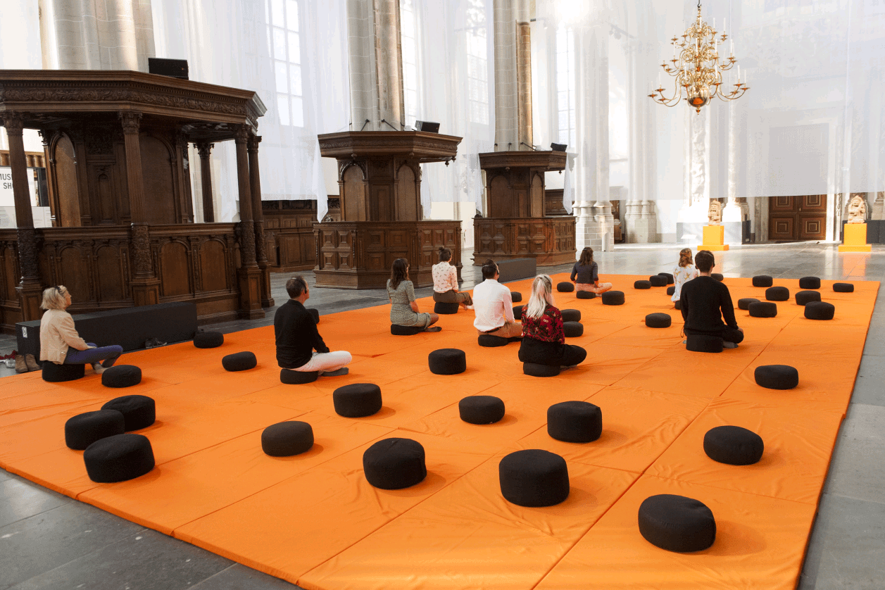 Meditatie ‘Het leven van Boeddha’ De Nieuwe Kerk Amsterdam